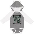 thumbnail image 3 of Inktastic Bow Hunting Crawl Walk Hunt Boys or Girls Long Sleeve Baby Bodysuit, 3 of 5