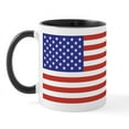 thumbnail image 2 of CafePress - American Flag - 11 oz Ceramic Mug - Novelty Coffee Tea Cup, 2 of 6