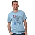 thumbnail image 5 of Popeye the Sailor Man USA Patriot Men's Graphic T Shirt Tees Brisco Brands S, 5 of 6
