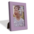 thumbnail image 2 of Modern 4 in. x 6 in. Violet Picture Frame (Set of 2), 2 of 9