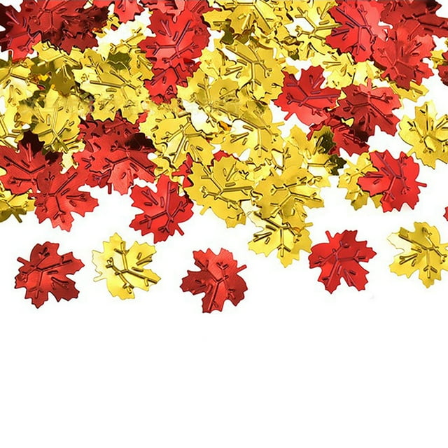 Halloween Confetti Ghost Maple Leaf Spider Web Pumpkin Confetti Table Confetti