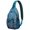 Fashionable Tr, variant on Pastoral Style Sling Backpack for Outdoor Travel, Lightweight Crossbody Bag with Rustic Artistic Patterns