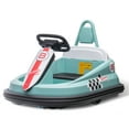 thumbnail image 1 of QinaQin Battery Powered Toddler Bumper Car, 6V Ride On with Lights and Music, 1 of 9
