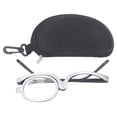 thumbnail image 2 of Lunettes de Maquillage à Lentille Relevable Simple, Lunettes de Lecture à Rotation de 180 Degrés, Lunettes de Lecture Cosmétiques pour Femmes avec Étui à Lunettes, 2 of 8