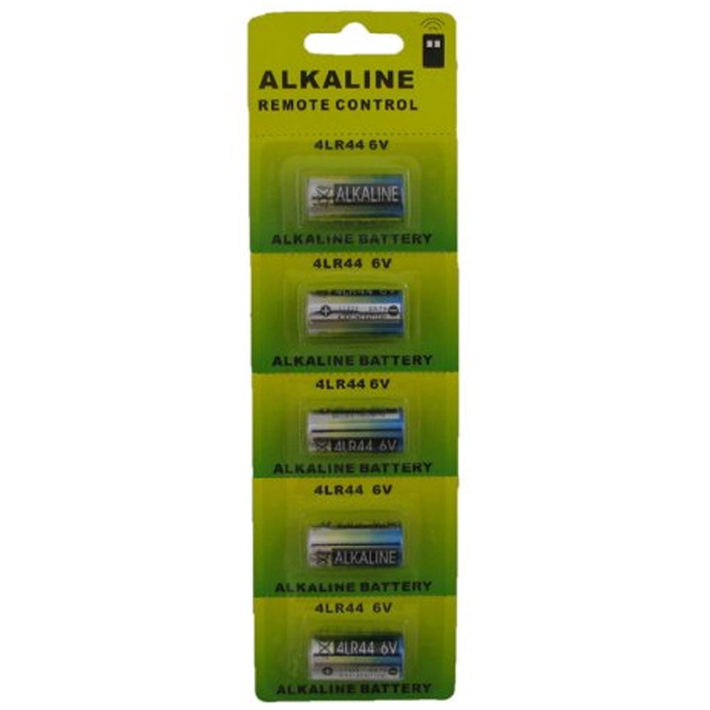 5 Pk 4LR44 / 476A / PX28A / A544 / K28A / L1325 Collar 6V