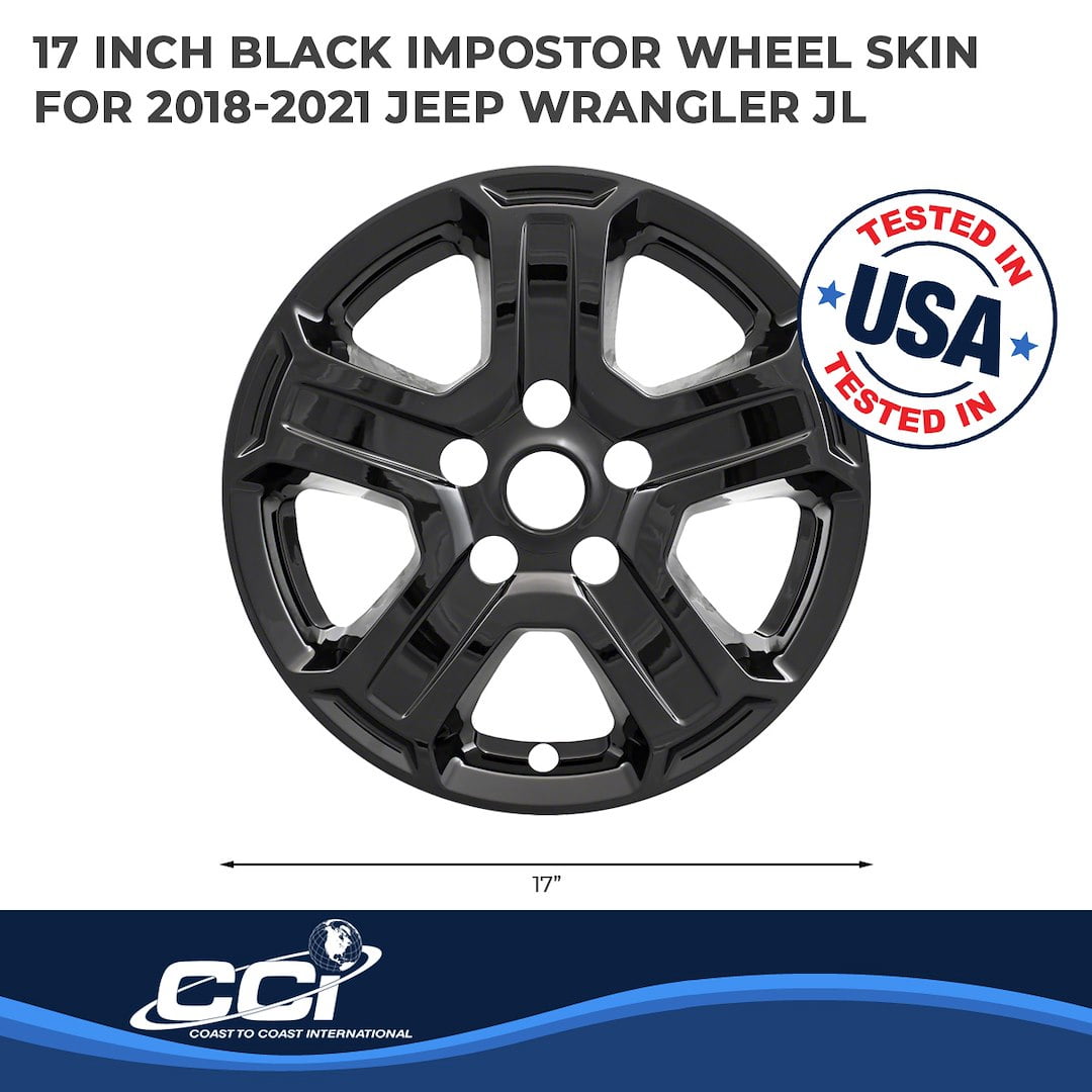 Coast To Coast IWCIMP420BLK IMPOSTOR ® WHEEL COVER
