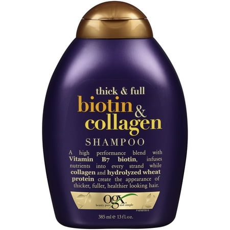 Thick and full biotin and collagen shampoo