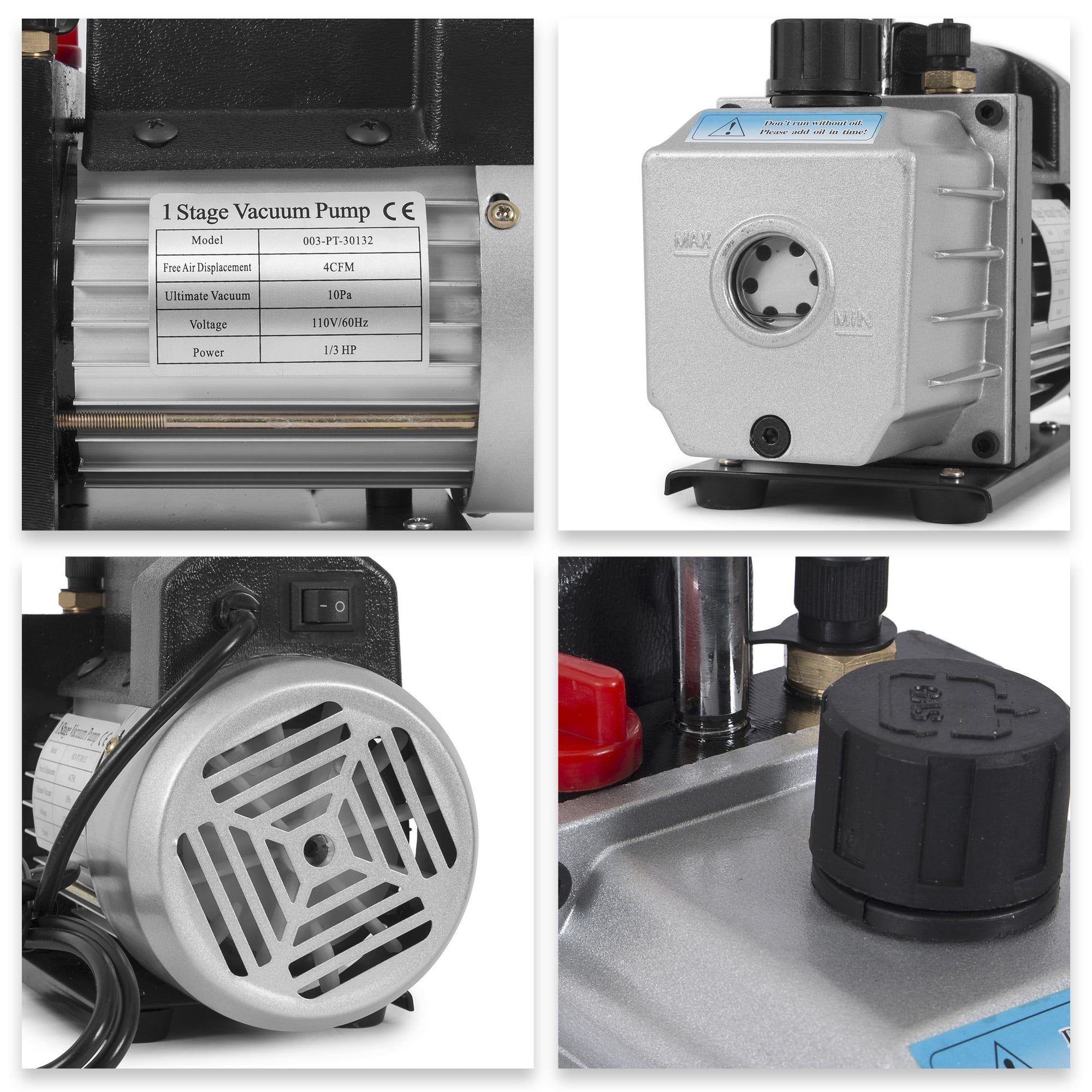 Vacuum marinator 220V vacuum pump, 3550041-1. AyrKing LLC