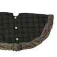 thumbnail image 4 of Northlight 47" Green and Brown Plaid Round Christmas Tree Skirt, 4 of 4