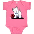 thumbnail image 3 of Inktastic Westie with Ball Boys or Girls Baby Bodysuit, 3 of 5