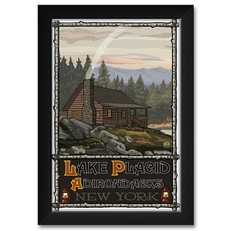Lake Placid Adirondacks New York New York Summer Hill Cabin Framed