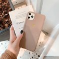 thumbnail image 2 of Compatible with iPhone 11 Case for Women Girls, Soft Flexible Durable Cute Heart Pattern Slim Thin TPU Shockproof Case for iPhone 11 -Brown, 2 of 10