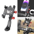 thumbnail image 2 of Rotating Bike Mounted Cellphone Cradles Shockproof Stand Easy Installation, 2 of 9