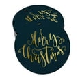 thumbnail image 1 of Inkdotpot Étiquette de Noël en Feuille d'Or Véritable 100 Pcs, 1 of 1