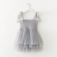 thumbnail image 3 of Baby Girl Tulle Dress A-Line Grey Girls Dress Sleeveless Princess Butterfly Wings Christening Dresses for Baby Girl Toddler Mardi Gras Outfit 4T, 3 of 4