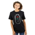 thumbnail image 3 of Trust The Lord Skeleton Hand Rose Men's Graphic T Shirt Tees Brisco Brands S, 3 of 6