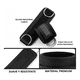 thumbnail image 2 of Par De Grilletes Sportisimo Correas Para Tobillo Gym Gluteo malubero  NEGRO, 2 of 4