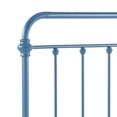 thumbnail image 6 of Weston Home Nottingham Metal Queen Bed, Blue Steel, 6 of 7