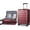Burgundy, variant on Carry  Luggage with Spinner Wheels & Built-in TSA Lock, Expandable Top Opening Hard Shell Suitcase Large Capacity Durable Rolling Luggage with USB Port, Carry- 20-Inch, Black