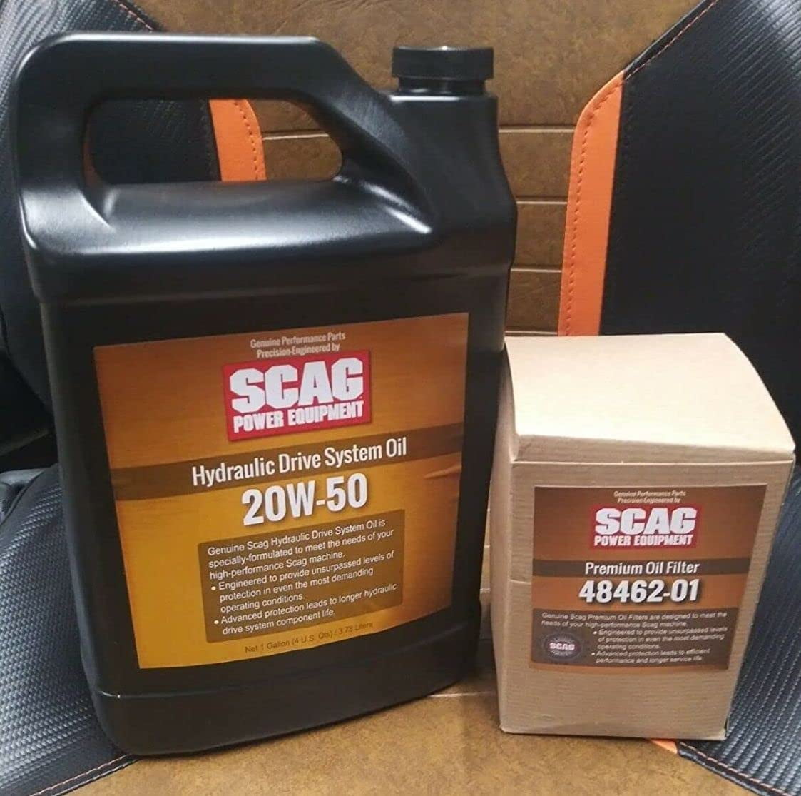 SCAG Genuine OEM Hydro Oil Change Kit for Tiger Cat, Tiger Cat II, V