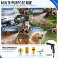 thumbnail image 5 of Larnto High Pressure Sprayer, Car Wash Water Gun, Pressure Washer Spray Nozzle for Patio Cleaning, Plant Watering & Pet Washing, 5 of 7