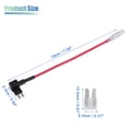 thumbnail image 3 of Unique Bargains 5 Set Universal Car Fuse Tap and Circuit Adapters 12V with 25A Blade Type Fuses, 3 of 8