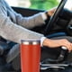 thumbnail image 5 of Vaso de 20 oz con tapa, vaso de viaje de acero inoxidable de doble pared con aislamiento al vacío, taza de café con aislamiento duradero, con revestimiento de polvo azul marino, taza térmica con tapa, 5 of 5