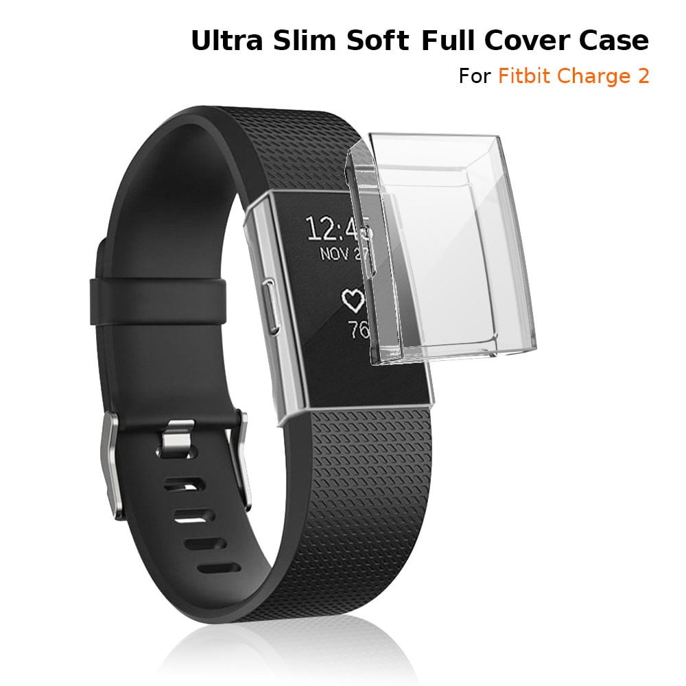 Xindda Ultra-Thin Soft TPU Protection Silicone Case Cover for Fitbit Charge 2
