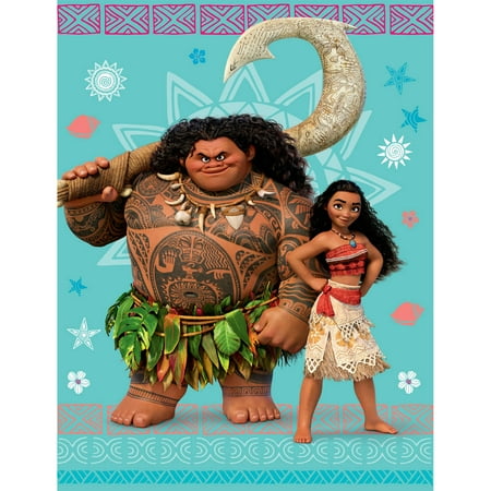 Disney Moana 46" x 60" Plush Throw, 1 Each