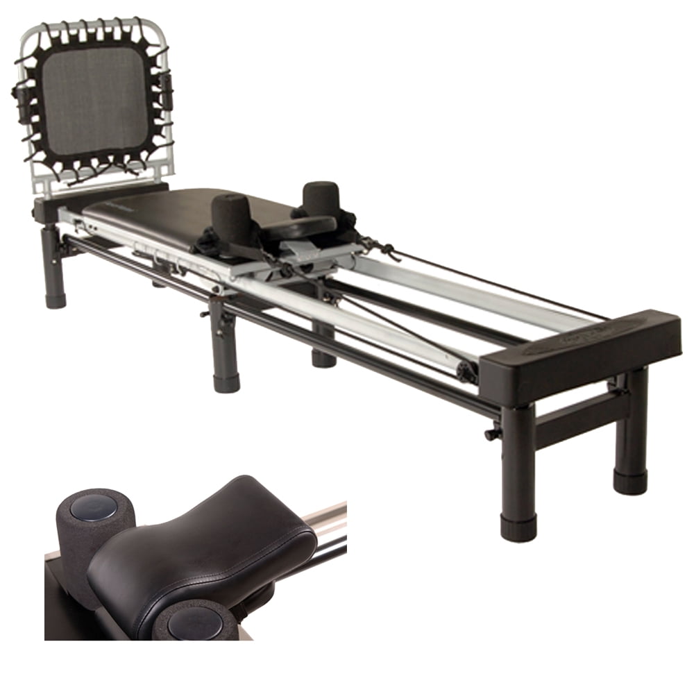 Stamina Aeropilates Reformer 266 With Rebounder Stand 3 Cord 55 4266 Aeropilates Head Neck Support Pillow For Reformers Walmart Com