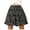 Black, variant on Odeerbi Skirts for Women 2025 Fashion Mini Printed Skirt Strap Elastic Ladies Short Skirts White