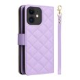 thumbnail image 3 of for iPhone 11 Wallet Case, Multi-Functional Zipper Purse Case, with Flip Stand Card Holder PU Leather Phone Cover with Lanyard & Wrist Strap for iPhone 11, Purple, 3 of 10