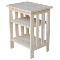 International Concepts Mission Printer Stand - Unfinished Natural