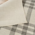 thumbnail image 3 of CAMILSON Box Non Shedding Easy-Cleaning Indoor Outdoor Easy Jute Rug Bone 10x14, 3 of 9