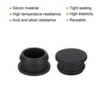 thumbnail image 2 of Uxcell Silicone Snap in Locking Hole Plugs For Kitchen Bulkheads Waterproof Sealing Plugs Black 21mm 16, 2 of 7