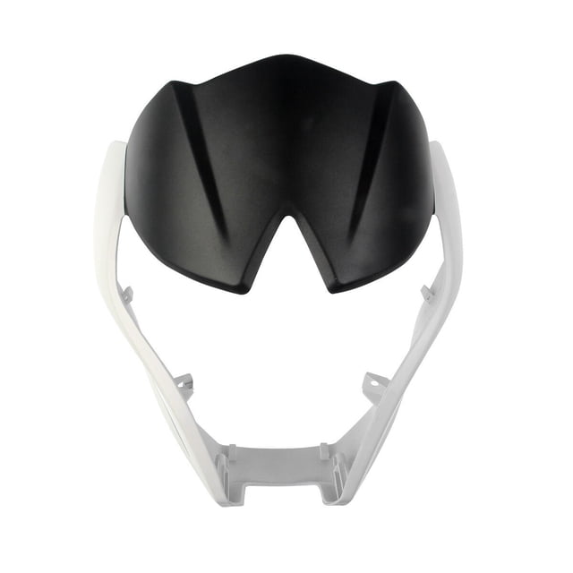 Cubierta Frontal Blanco Con Negro Para 125fl 2019 De 2023 Italika Original