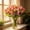 Pink, variant on 2 Pack Realistic Artificial Tulips Bouquet, No Wilting Fake Flowers with Flexible Stems, Lifelike for Wedding Photography, Bridal Bouquet or Hotel Table Decor