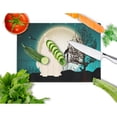 thumbnail image 2 of Caroline's Treasures Halloween Scary Samoyed Glass Cutting Board Large, 2 of 2