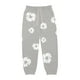 thumbnail image 1 of Pantalones deportivos holgados con cintura alta y cordón con estampado causal para mujer con bolsillos, 1 of 5