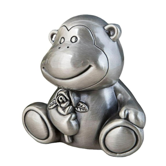 Monkey Piggy Bank, Metal Piggy Banks for Kids, Piggy Bank for Adults Boys Girls Kids Coin Money Savings Box Bank, Monkey Shape