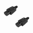thumbnail image 3 of 10X Black IEC320 C15 Female Outlet Socket Power Adapter Connector AC 250V 10A,10 Socket Adapter,black, 3 of 4