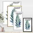 thumbnail image 4 of Designart 'Tropical Green Leaf On White' Farmhouse Framed Canvas Wall Art Print, 4 of 5