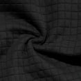 thumbnail image 7 of GrmtClth Men's 2 Piece Waffle Outfits Lightweight Short Sleeve Sports Suit Breathable Short Pants Tracksuit Sets Fashion Black XL, 7 of 7