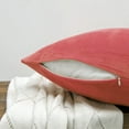 thumbnail image 3 of Home Soft Things Supersoft 20-inch Throw Pillow Covers (Set of 4) Peach Polyester, 3 of 5