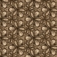thumbnail image 1 of Ahgly Company Indoor Square Patterned Brown Sand Brown Area Rugs, 7' Square, 1 of 6