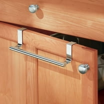 MUSEYA Hand Towel Rack Countertop Towel Stand Silver Stainless Steel 1Set