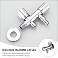 thumbnail image 2 of LOVEVER Faucet Valve Water Diverter Shut off Valves Adapter for Washing Machine Shut-off, 2 of 6