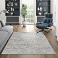 thumbnail image 2 of Couristan Couture Ballerine Area Rug, 3'9" x 5'5", Burnished Gold-Denim, 2 of 8