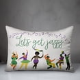 thumbnail image 3 of Creative Products Jazz Parade 14x20 Spun Poly Pillow, 3 of 3