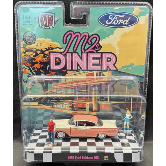 M2 Machines 1:64 R16 1957 Ford Fairlane 500